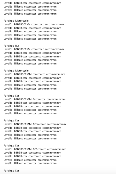 header and explain the purpose of the class. -Every method should have
