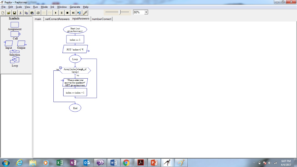 to enter his/her answer to 10 multiple-choice questions. All of the quiz