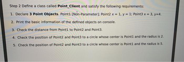 java import java.util.UUID; public class Point { private int x; private int