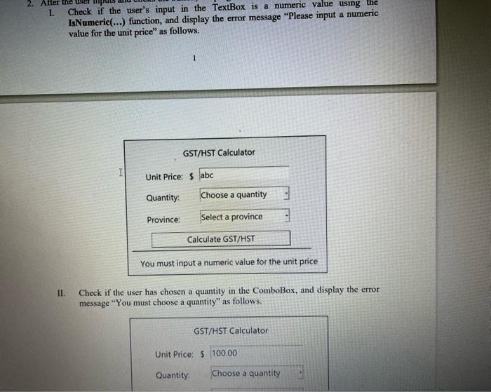 in VB.NET. Important Note: This individual project will be due at 11:59pm