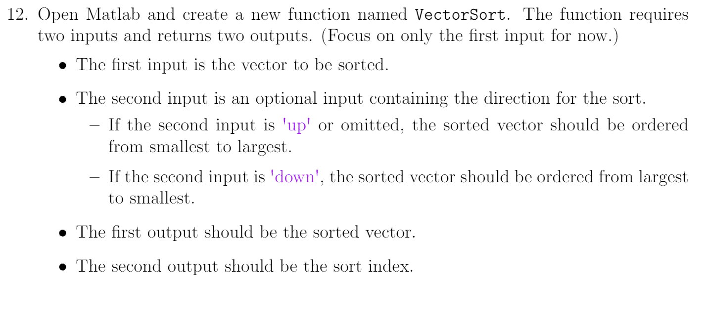Matlab HW Help needed Some instructions for the problem: - Copy the