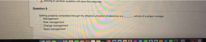 the conflict management activity of a project manager. Problem solving Smoothing out