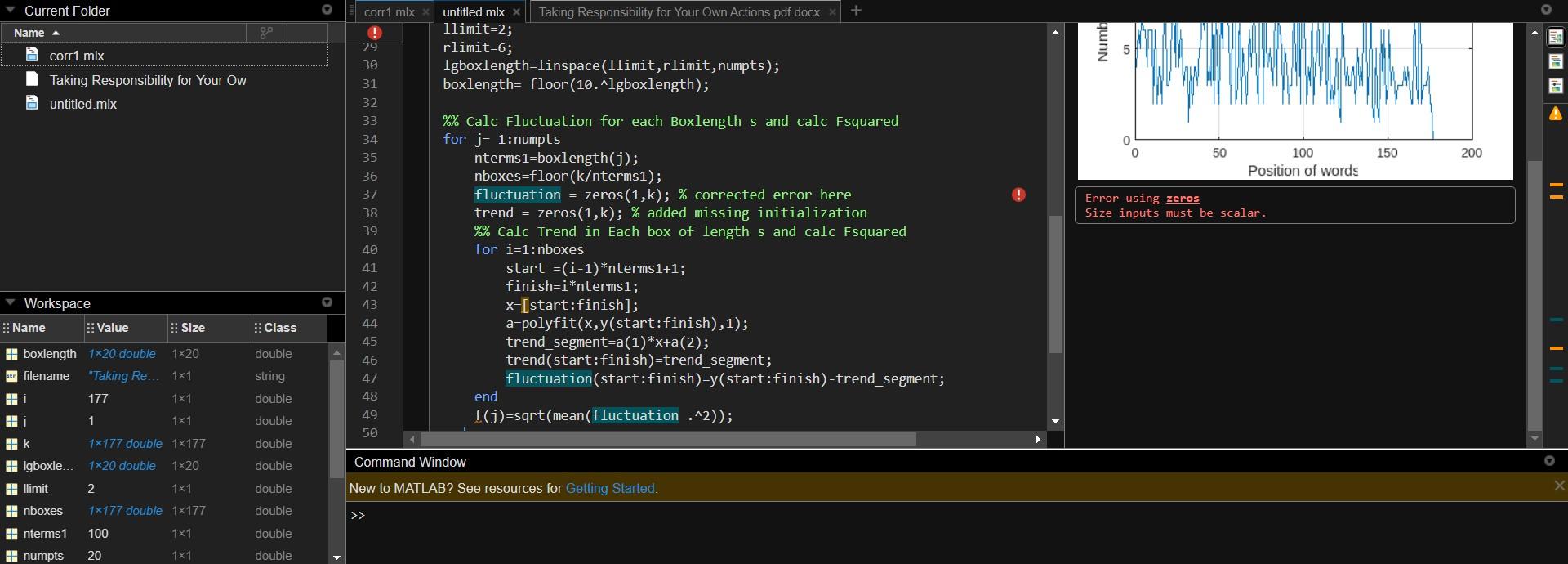 Dear Expert this is the MATLAB program for the Detrended fluctuation analysis