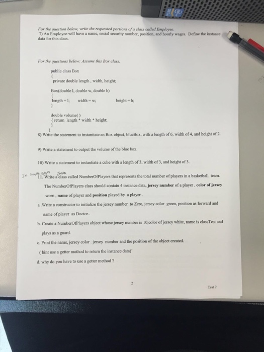  In sample steps plz For the question below, write the reuested