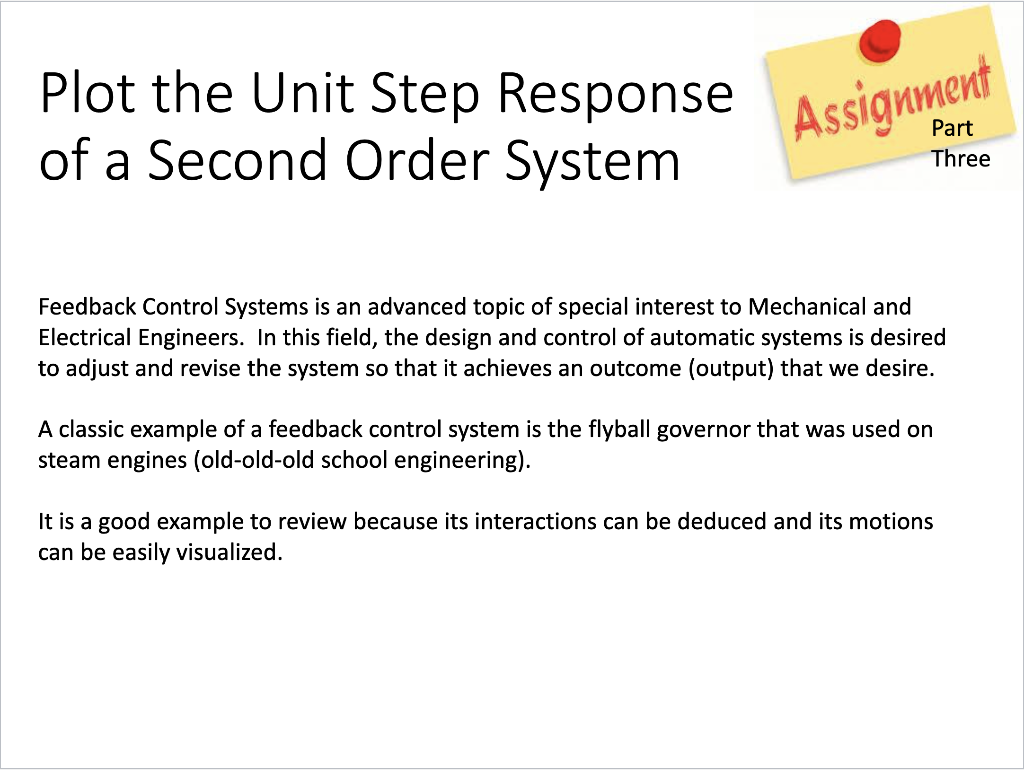  Second Slide is the requirements for the code for MATLAB Plot