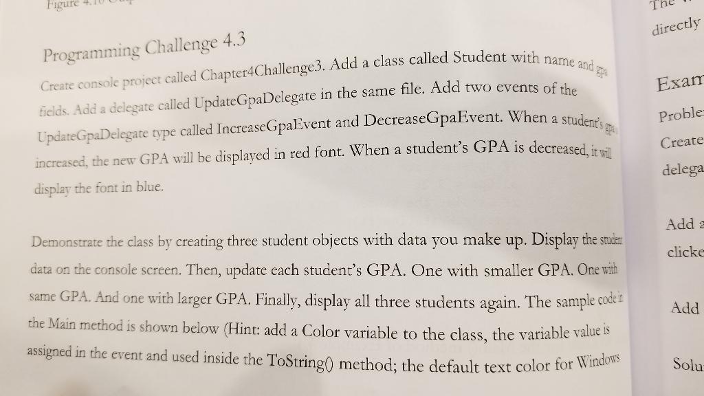 This is the program to be made for Agile Development. I have