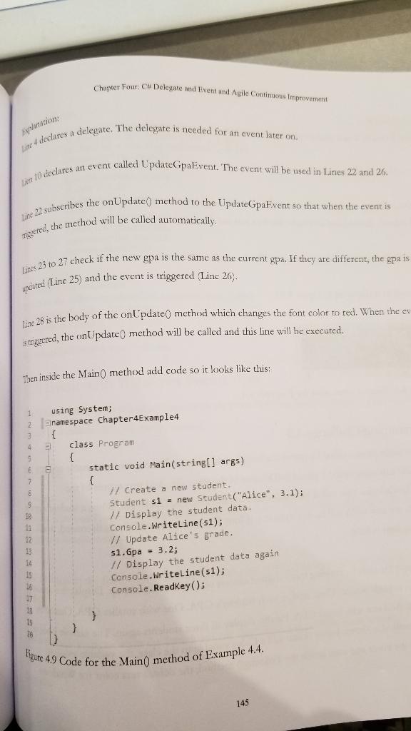 Figure directly Programming Challenge 4.3 Exam Create console project called Chapter 4