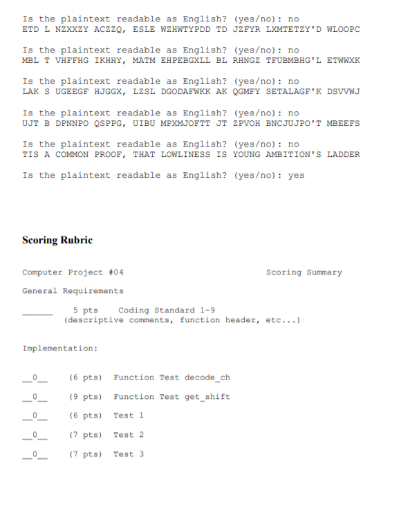 with Python code def main(): # by convention "main" doesn't need a