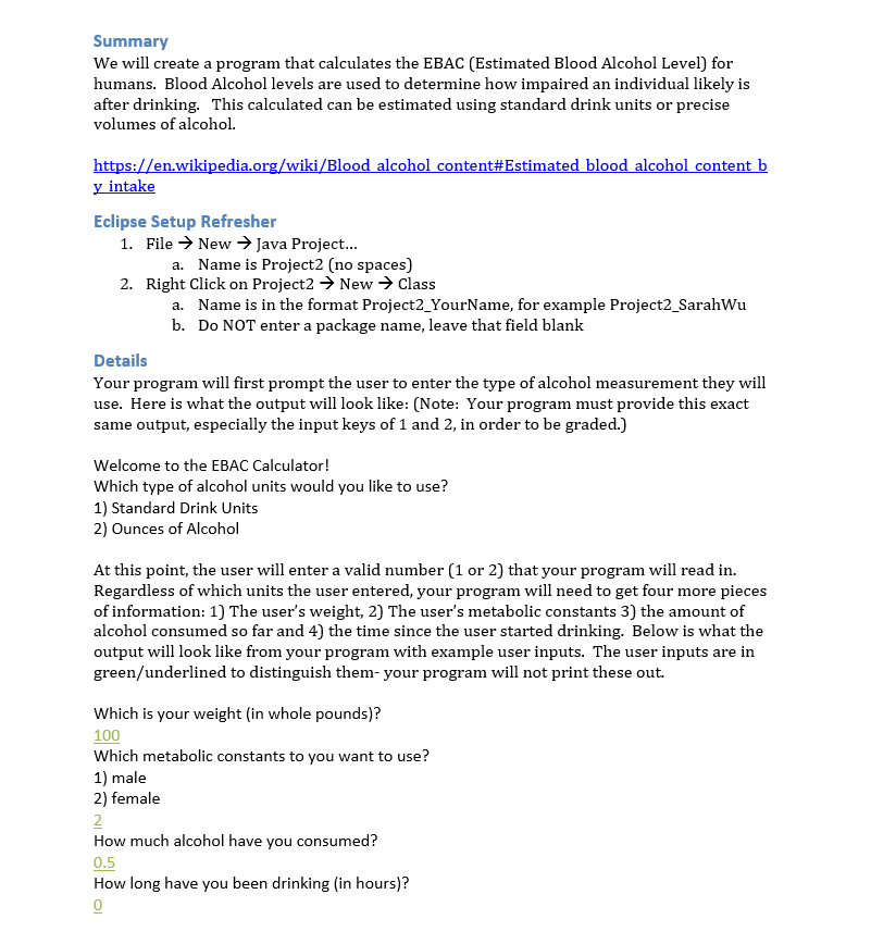 points) Create a main program that successfully compiles 2. (47 points) Program