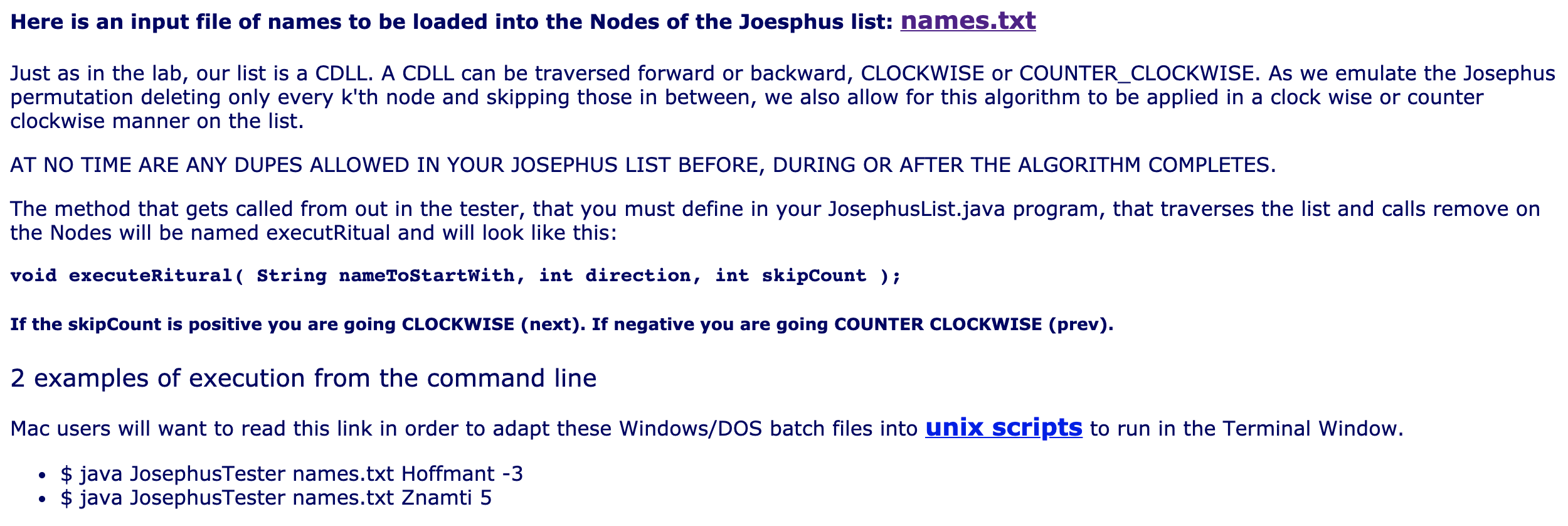 T data; private CDLL_Node prev, next; // EACH CDLL_Node PTS TO ITS