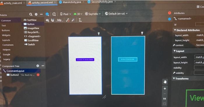 Palette ao O Piel 2630 Say Hello SREI Odp button3 orientation outline