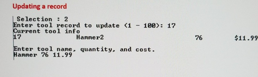 a tool that you no longer have and lets you update any