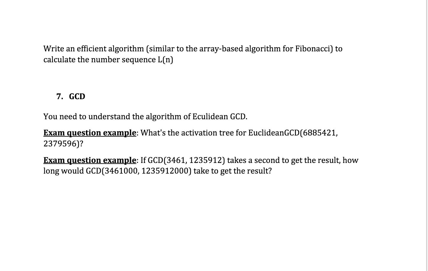 1. Dynamic Array You need to understand the implementation of this data