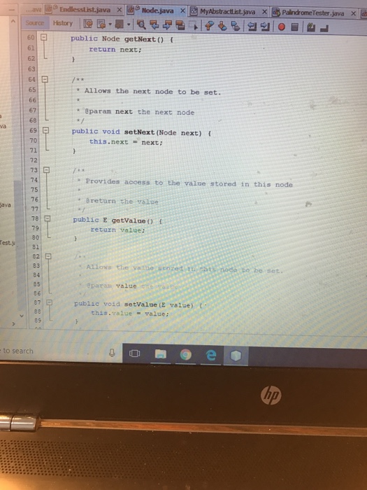 aval d public class Node //fields private Node prev: //reference left-side node