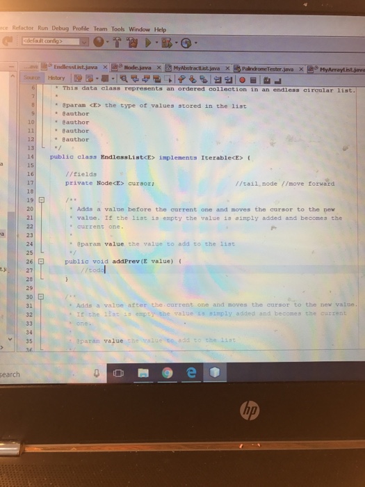 //can move backwar private Node next: /reference right-side node //can move forward