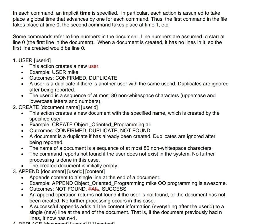 both user and documents in a class that connects them in some