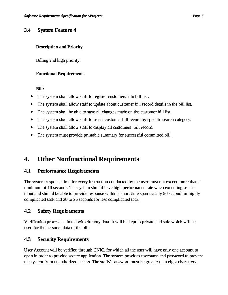 maintain the names of all customers." Subsection 2. Instances (specific ones that