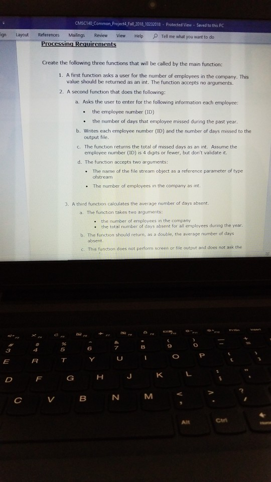 Common Project4, Fa all 2018 1023201 - Protected View- Saved to this