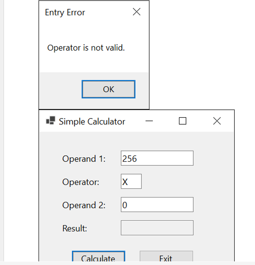 in C# in visual studio In this exercise, youll add data validation
