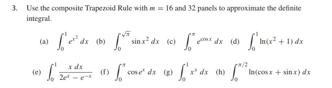  a way to solve exercise (f) iusing Jupyter and python 3?