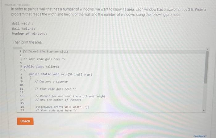 Please help with Java code using the same layout as below In