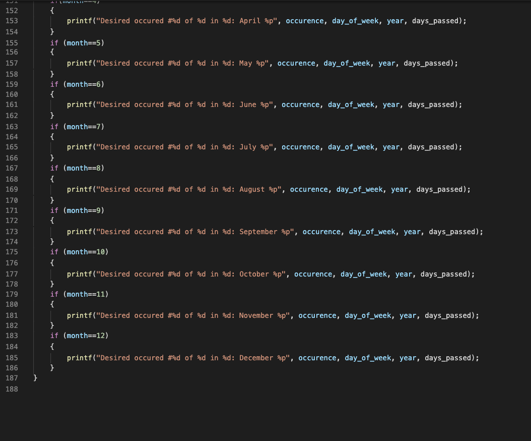 int new_years(int); int dayspassed(int, int, int); void results(int, int , int*, int,