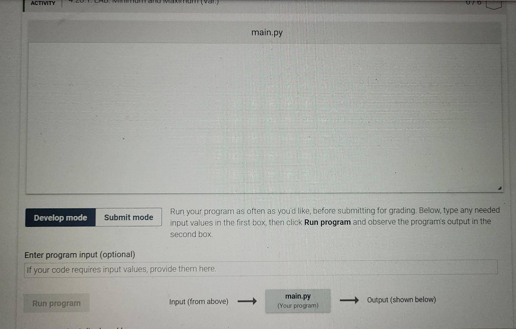 in three integers separately, and then prints on a single line the