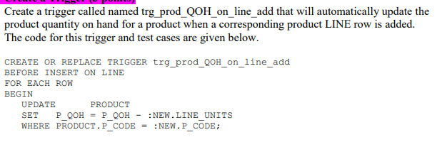 invoice number variable as a parameter and deletes the invoice number passed