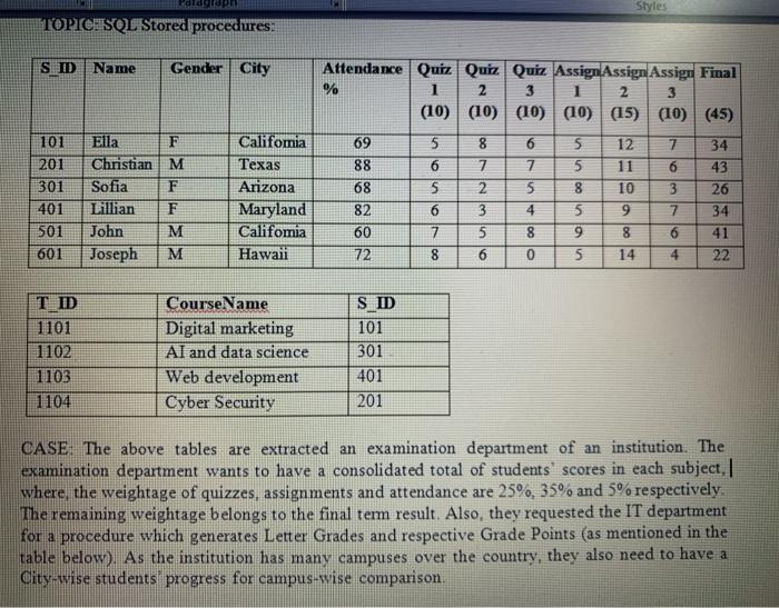 3 (10) (10) (10) (10) (15) (10) (45) 101 201 5 7