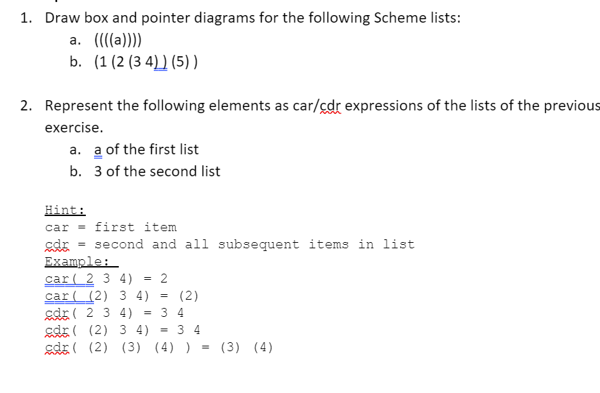 ONLY DO THE QUESTION 2 PLEASE. I DID QUESTION 1. I