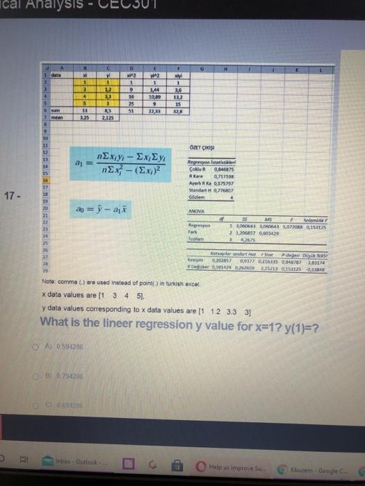 Subject is numrical analysis .. please just final answer without sloution