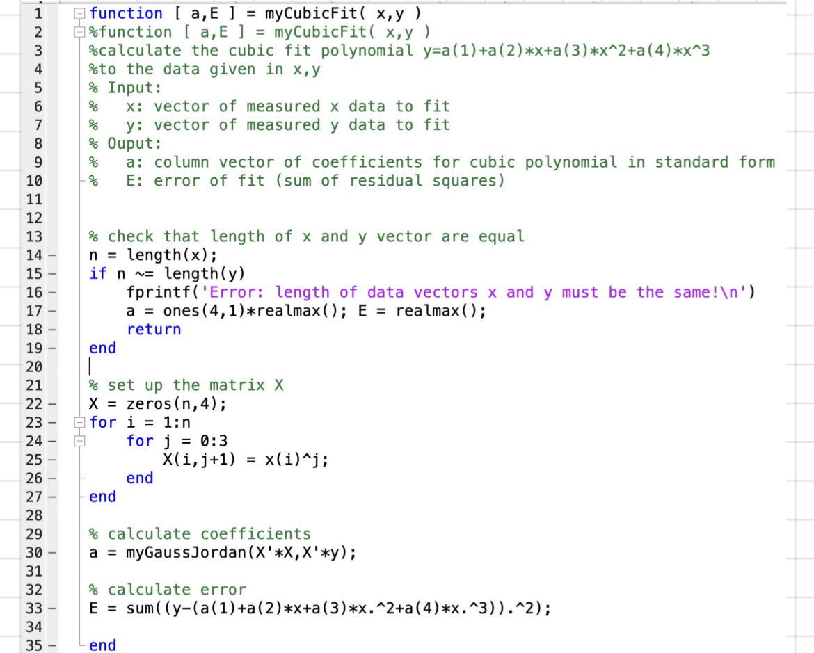  Please write a code that finds the best fit line for
