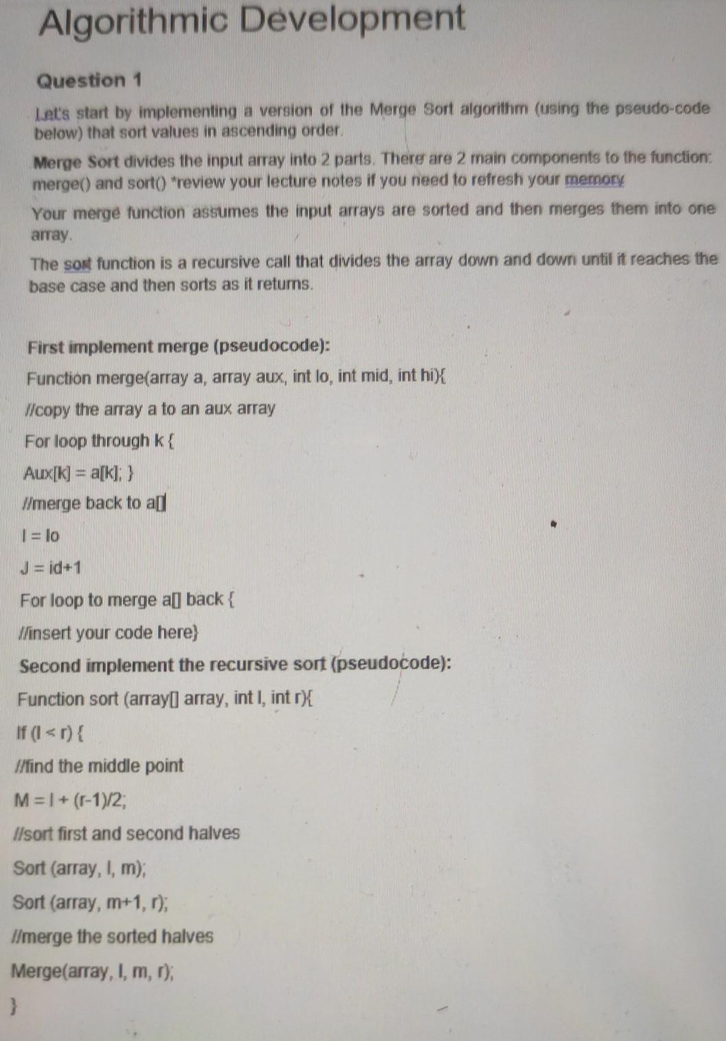  I dont understand how to implement it using java can you