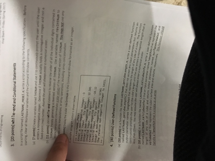  In a script file named LASTNAME_PROB 3 m write a script