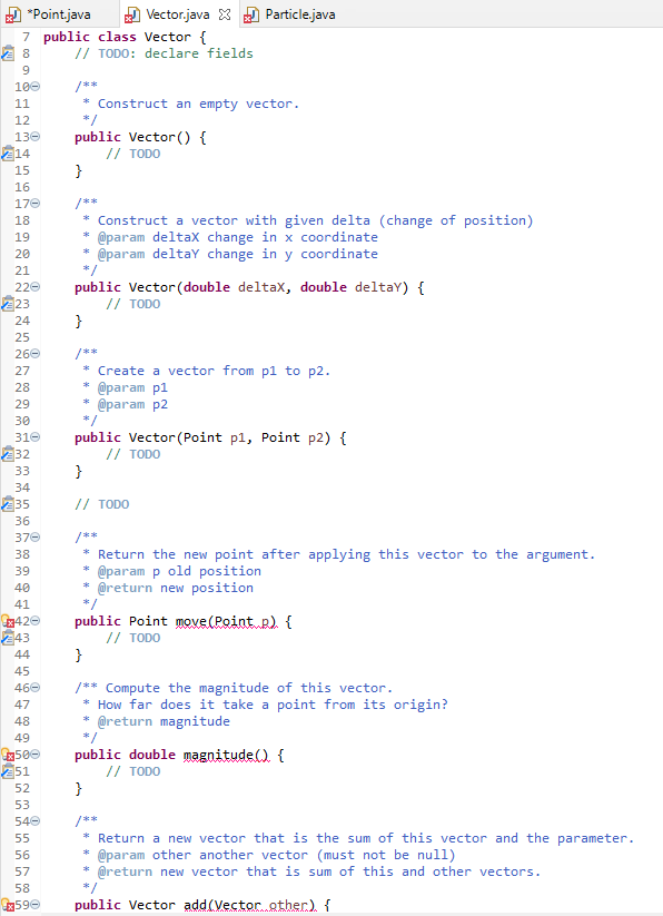 declared final. Since the fields cannot be modified after construction, the instances
