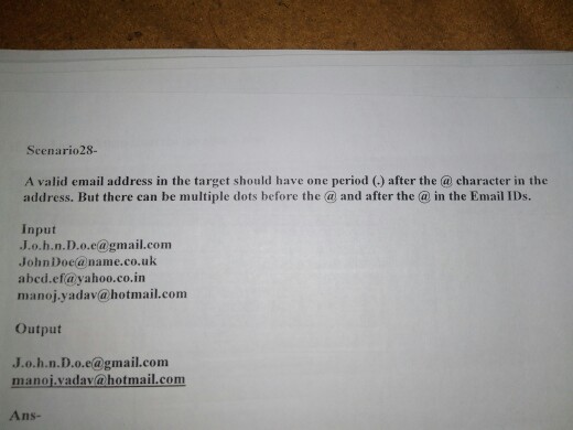 design a job for this problem by using transformer stages. Scenario28