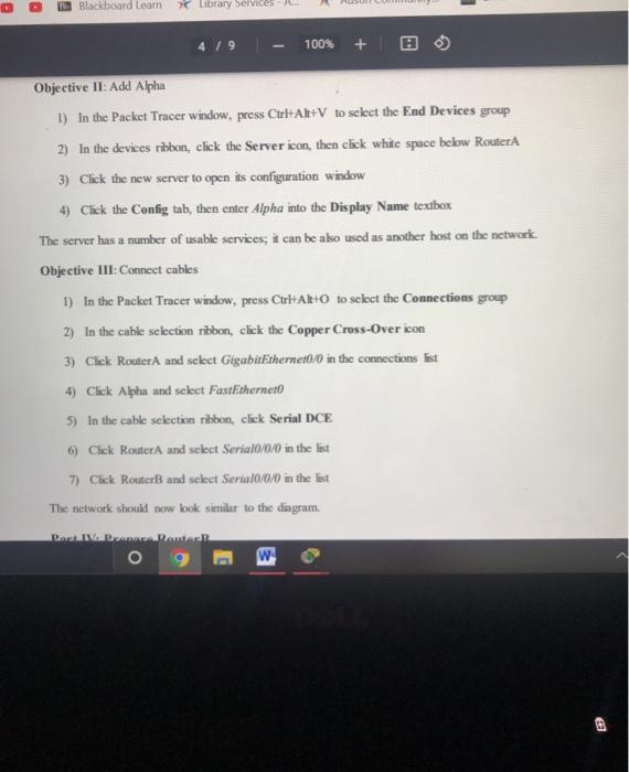 of Project 1. Please, follow the objectives in the order listed. Suunt