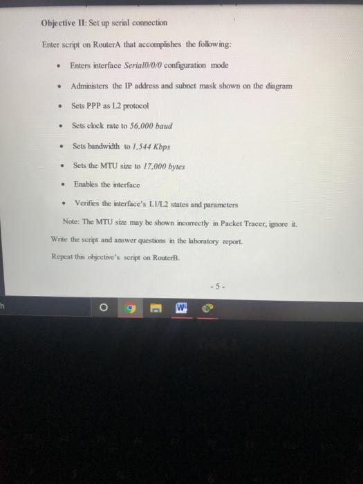 2 / 9 100% Objective II: Add serial interfaces 1) Click Router