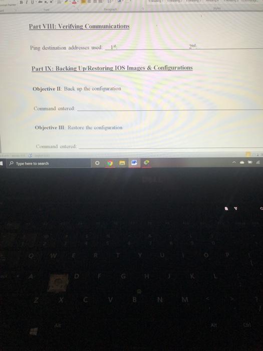 are the IP address and subset mask? What's the MTU sive? What's