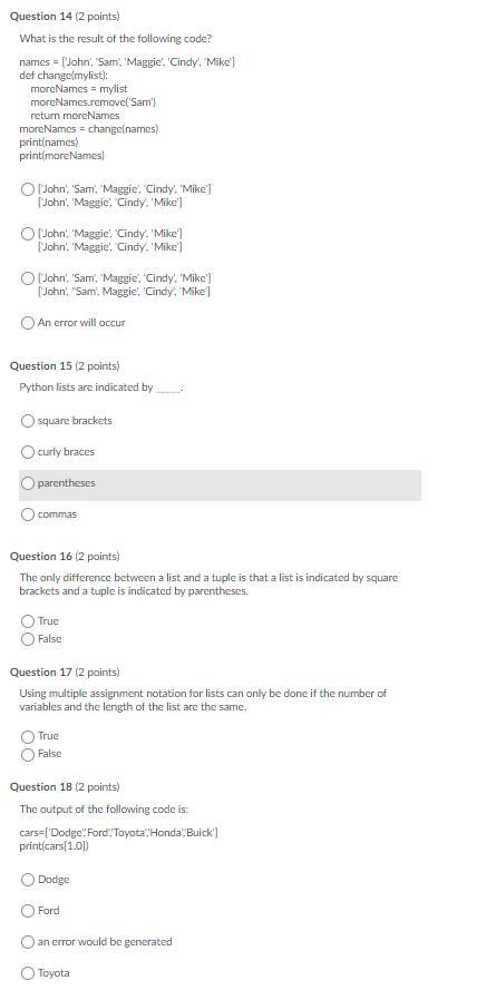 is used for the concatenation operator? O + Os Question 3 (2