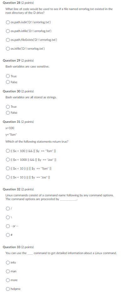 to enter Python commands that are run immediately. True False Question 5