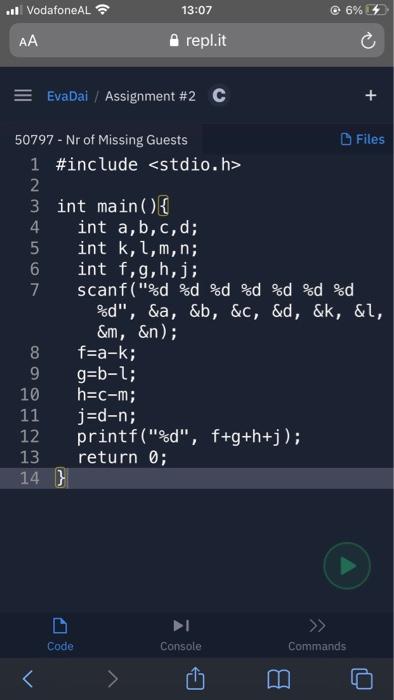 ATM 1 #include 2 3 int main() { 4 int X; 5