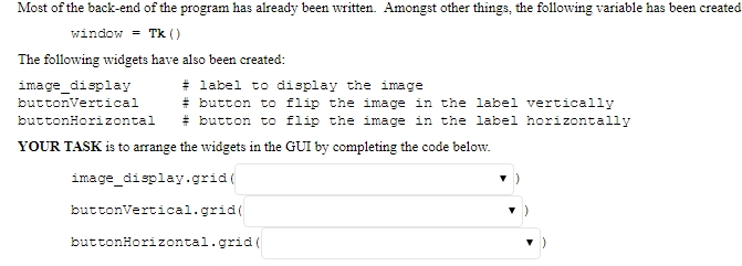 this question: Using: Answer this question: Using: QUESTION 2 Consider a Python