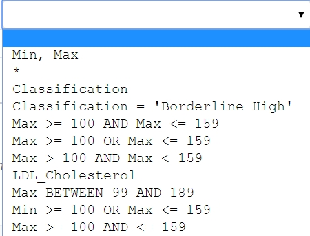 (e.g., a list of the five vowels); e a button to retrieve