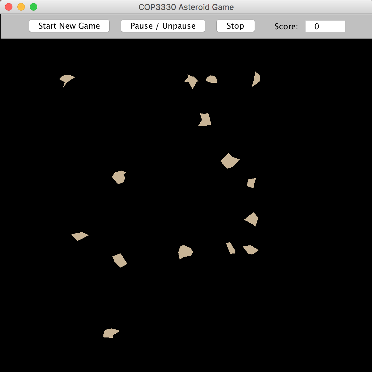AsteroidField: Inheritance In Action For this program, you will use inheritance to
