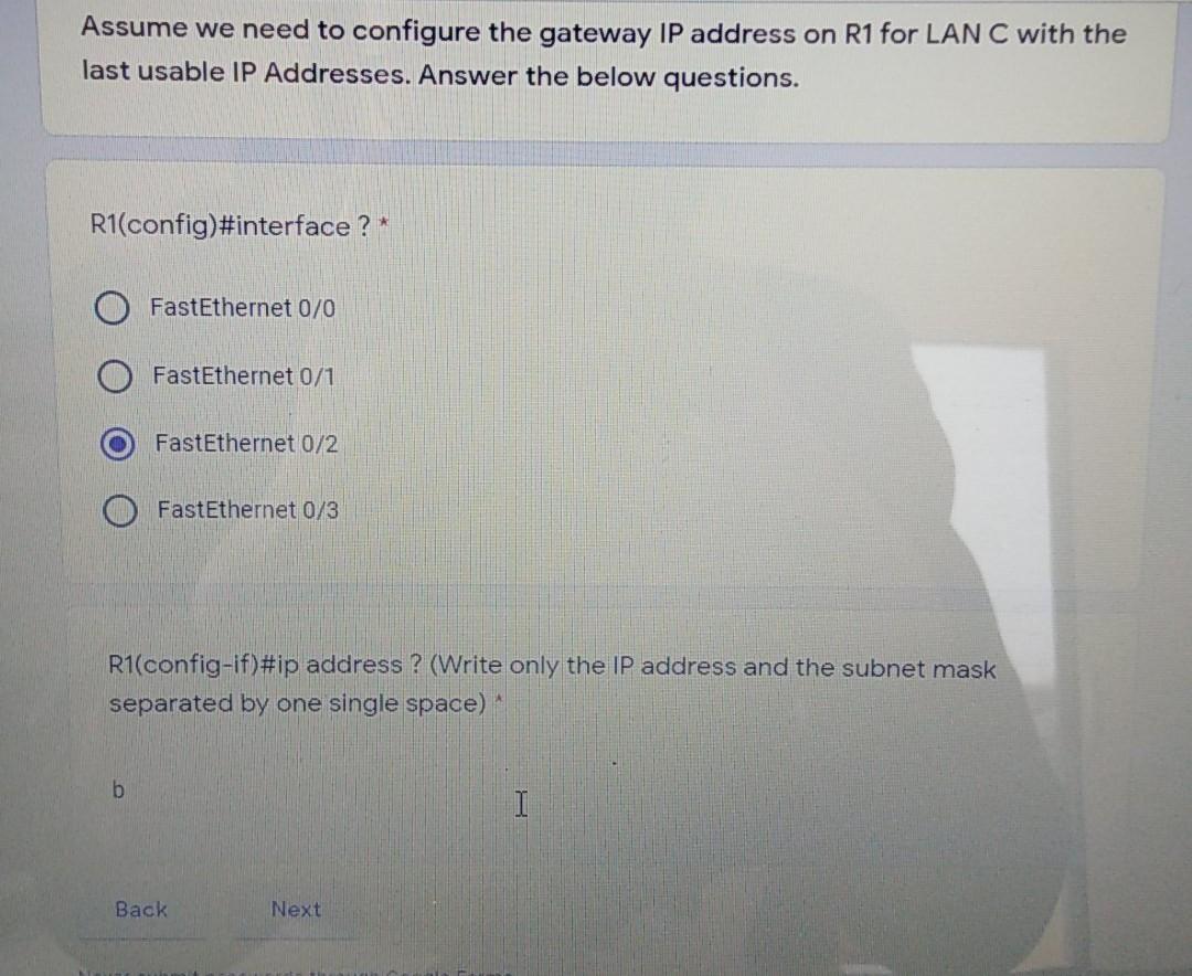 Fa 0/4 SW3 - LAN C SW4 - LAND Fa 01 Fa