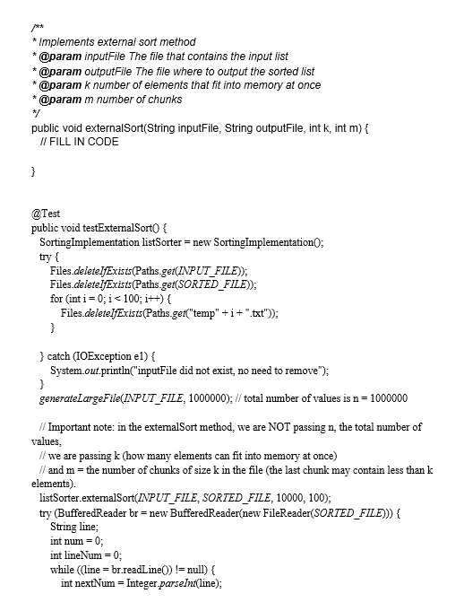 Note; i need in java language I have a Java computer science