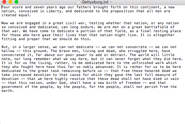 into a code, and then writing the coded contents out to a