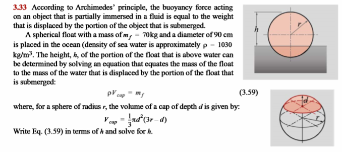  For part A, do not use NewtonRoot, instead, use BisectionRoot that