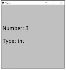 In this question, students should work with the drawing text on the
